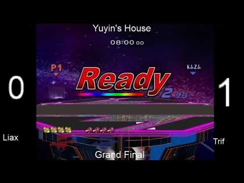 Yuyin's House - SSBM Singles - Trifasia (Falco) vs Liax (Fox) - GF