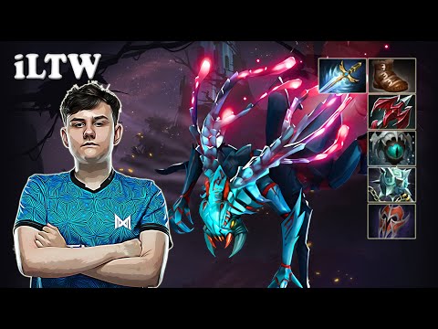 iLTW - Weaver Safelane | Dota 2 7.30b Gameplay