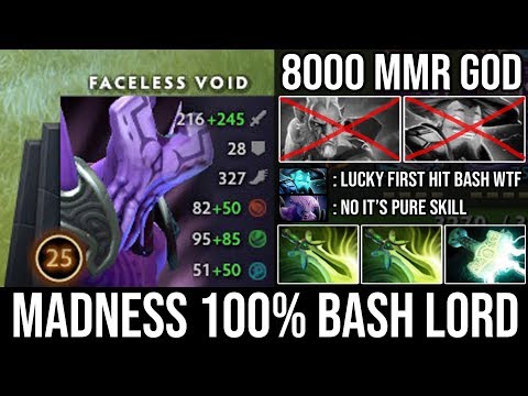 Luckiest Void Ever!!! Madness Speed Lightning Attack 100% Bash with 2x Butterfly Vs 6Slots PL DotA 2
