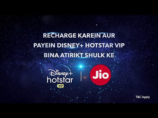 Jio Offers Free Disney Hotstar Vip Subscription To Its Prepaid Subscribers Technology News