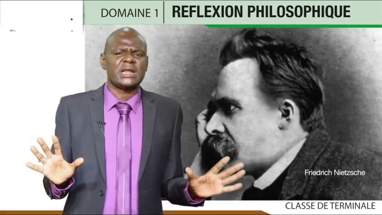 Philosophie Domaine 1 - Réflexion philosophique.  Pr Songué Diouf