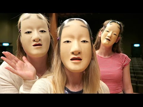 Traditional Japanese Noh Theater // Our New Hobby (ft. Tabica, Emma, & Sam)