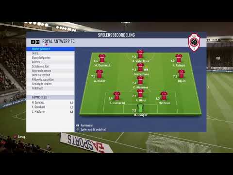 Live Fifa19 AA Gent - R Antwerp Fc @Pro league