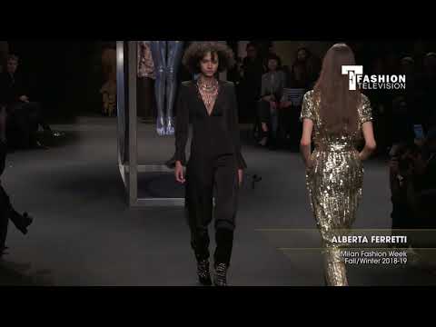 ALBERTA FERRETTI Milan Fashion Week Fall/Winter 2018-19