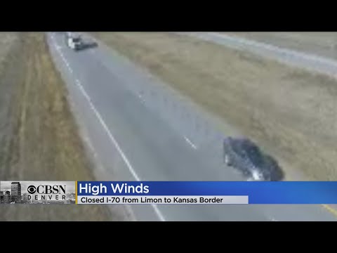 Windy Conditions, Dust Storm Lead To Highway Closures In Eastern Colorado