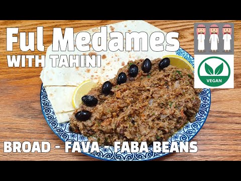 How To Make Ful | Ful Medames Tahini | Arab Breakfast