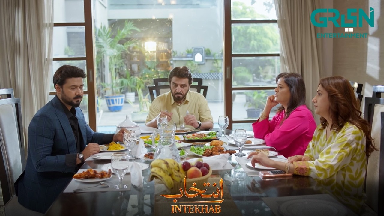 Khane Ka Table Medan E Jung Ban Gya | Fahad Sheikh | Sukaina Khan | Ali Abbas | Intekhab | Green TV