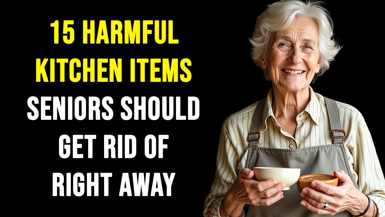 15 Harmful Kitchen Items Seniors Need to Get Rid of Right Away