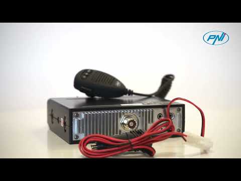 CB radio PNI Escort HP 9001 PRO ASQ Justerbar, AM FM, 12V  24V, 4W, Scan, Dual Watch, ANL, Flerfärga