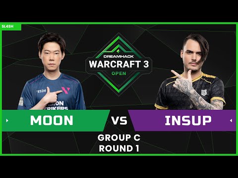 DreamHack Warcraft III Open 2021 Finals - [NE] Moon vs. iNSUPERABLE [UD] - Group C