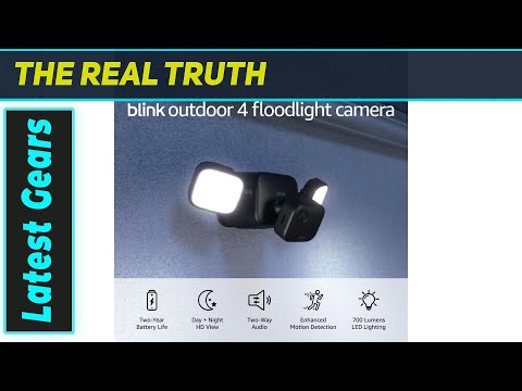 Blink Outdoor 4 Floodlight Camera: The Most Convenient Security?