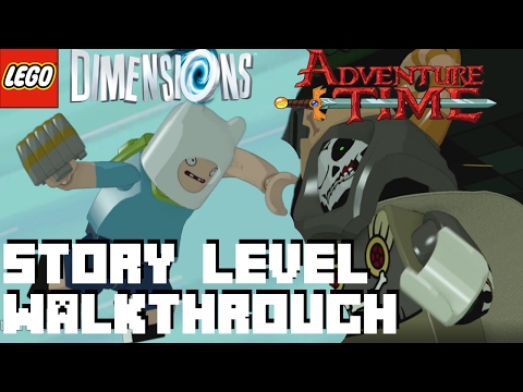 LEGO Dimensions - Adventure Time Level Pack Walkthrough - A Book and a Bad Guy - 1080P 60FPS