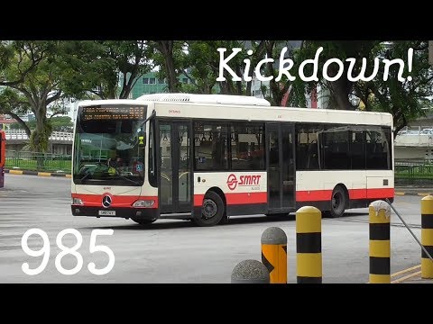[SMRT] Kickdowns SMB74Y 985 (Choa Chu Kang to Geylang Lor 1)