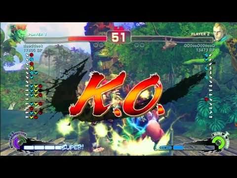 SSF4 Rank Match  daeddook (BL)  vs  OO0ooO00oooO (AB)