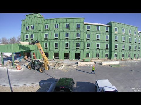 Comfort Inn & Suites North Platte Time-Lapse Movie | iBEAM Construction Cameras