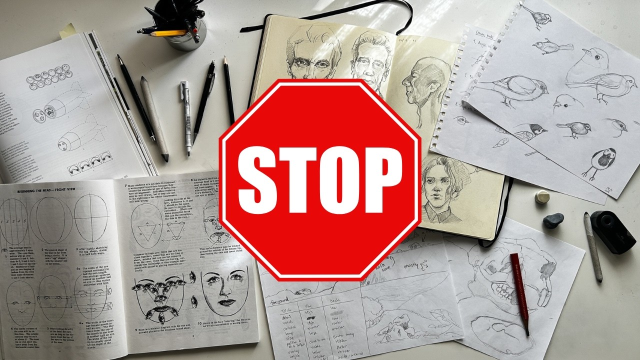 Don't start practicing art before you've done THIS