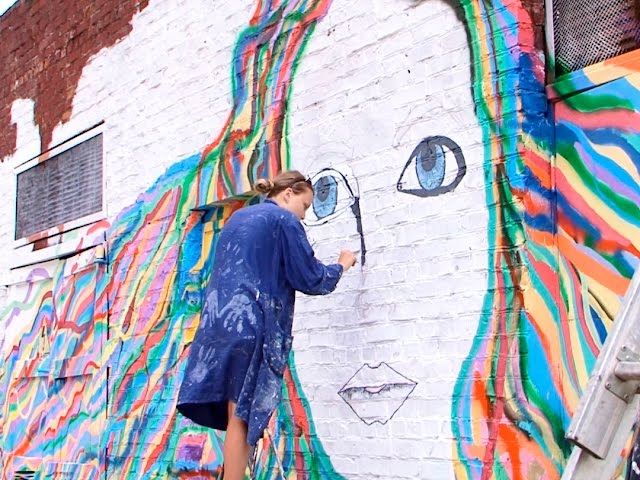 Стрит-арт  по-ангарски