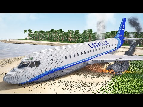 Planes Landing and Crashing on an Island | Teardown