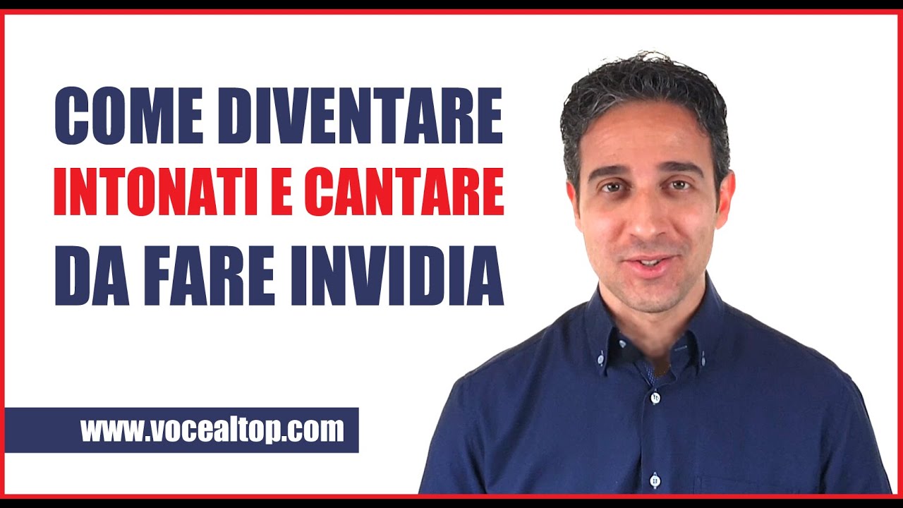 Diventa un cantante intonato da fare invidia anche se credi di essere stonato come una campana.