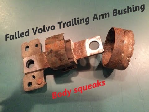 Volvo squeak noise XC60, S60, V60, V70, XC70, S80-Check the Rear Trailing Arm Bushing (2011-2018 P3)