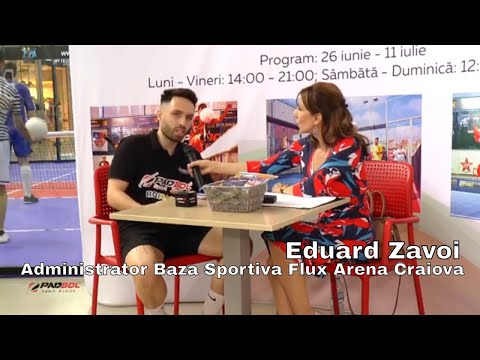 Eduard Zăvoi, Despre Evoluția Padbolului În Oltenia, la Baza Sportivă Flux Arena