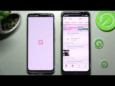 How to Transfer files from Nubia Redmagic 6R to an Android Device - Install Send Anywhere