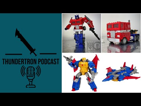 Thundertron Podcast: Transformers Legacy United Wave 4 Optimus Prime & Metalhawk Revealed!!!