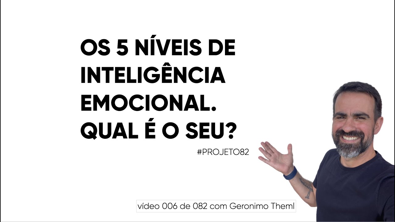 QUAL O SEU NÍVEL DE INTELIGÊNCIA EMOCIONAL? | #Projeto82 (vídeo 006 de 082)