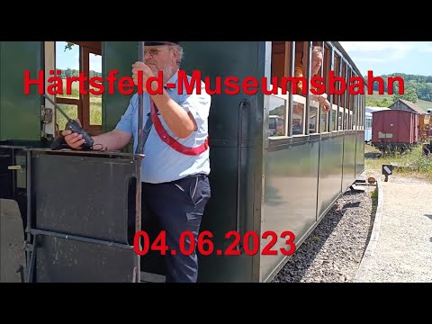 Mitfahrt bei der Schättere - Fahrtag bei der Härtsfelder Museumsbahn
