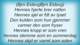 BjГѓВёrn EidsvГѓВҐg - Elskerinnen Lyrics_1