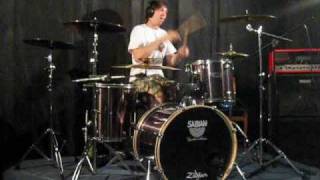 ZET - Aurora ( 36 crazyfists drum cover )