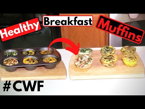 Healthy Breakfast Egg Muffins | Keto Paleo Whole 30 Friendly | Food Prep