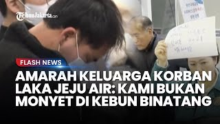 Marahnya Keluarga Korban Jatuhnya Pesawat Jeju Air Korea, Sayangkan Aksi Media yang Tak Bersimpati