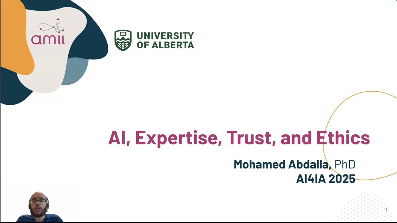 Mohamed Abdalla - AI4IA 2025