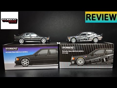 Tarmac Works - Mercedes Benz 190E 2.5-16 Evo 1 - REVIEW