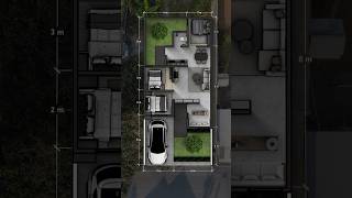 Download lagu Desain Rumah Minimalis Ukuran 6x15 meter #shorts #rumah mp3