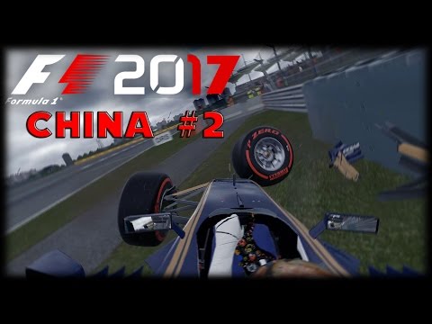 F1 2017 (MOD) Real Life | Crashes and Fails | China #2