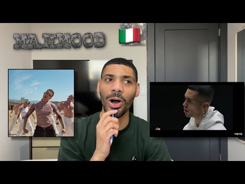 American first time Listening to Mahmood “Rapide” & “Klan”