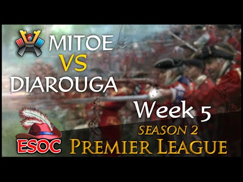 [AoE3] (MDS) Mitoe vs (NWC) diarouga — Week 5 — ESOC Premier League Season 2