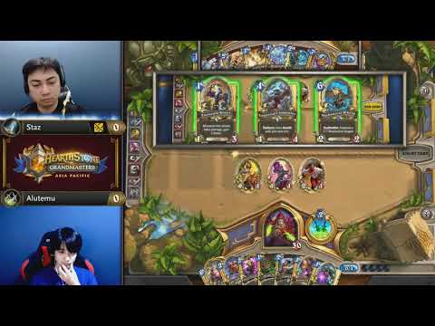 Staz vs Alutemu - Hearthstone Grandmasters Asia-Pacific - Week 3