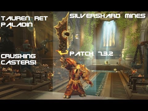 Tauren Ret Paladin PVP BG 7.3.2 - Crushing Casters