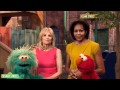 First Lady Michelle Obama Dr Jill Biden Sesame Street Military Family PSA