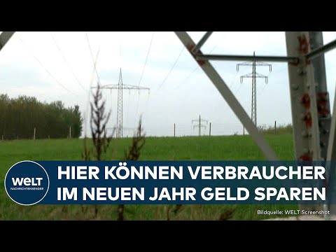 STROMPREIS IN DEUTSCHLAND: Verbraucher können durch Strom- und Gaspreissenkung ab 2024 Geld sparen
