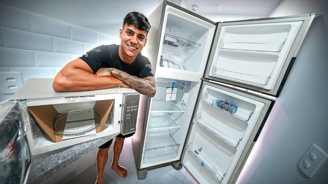 COMPREI OS PRIMEIROS MÓVEIS DA MINHA CASA NOVA