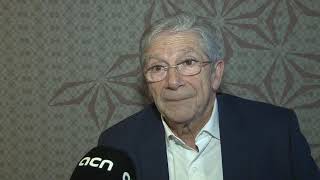 Joan Pera, després de ser designat amb el Premi d'Honor del cinema català