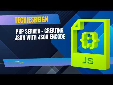 Php Server Creating Json With Json_encode