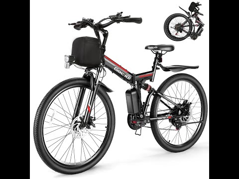 GOCIO Ebike Assemble Vedio-Model 20- 26" Electric Bike