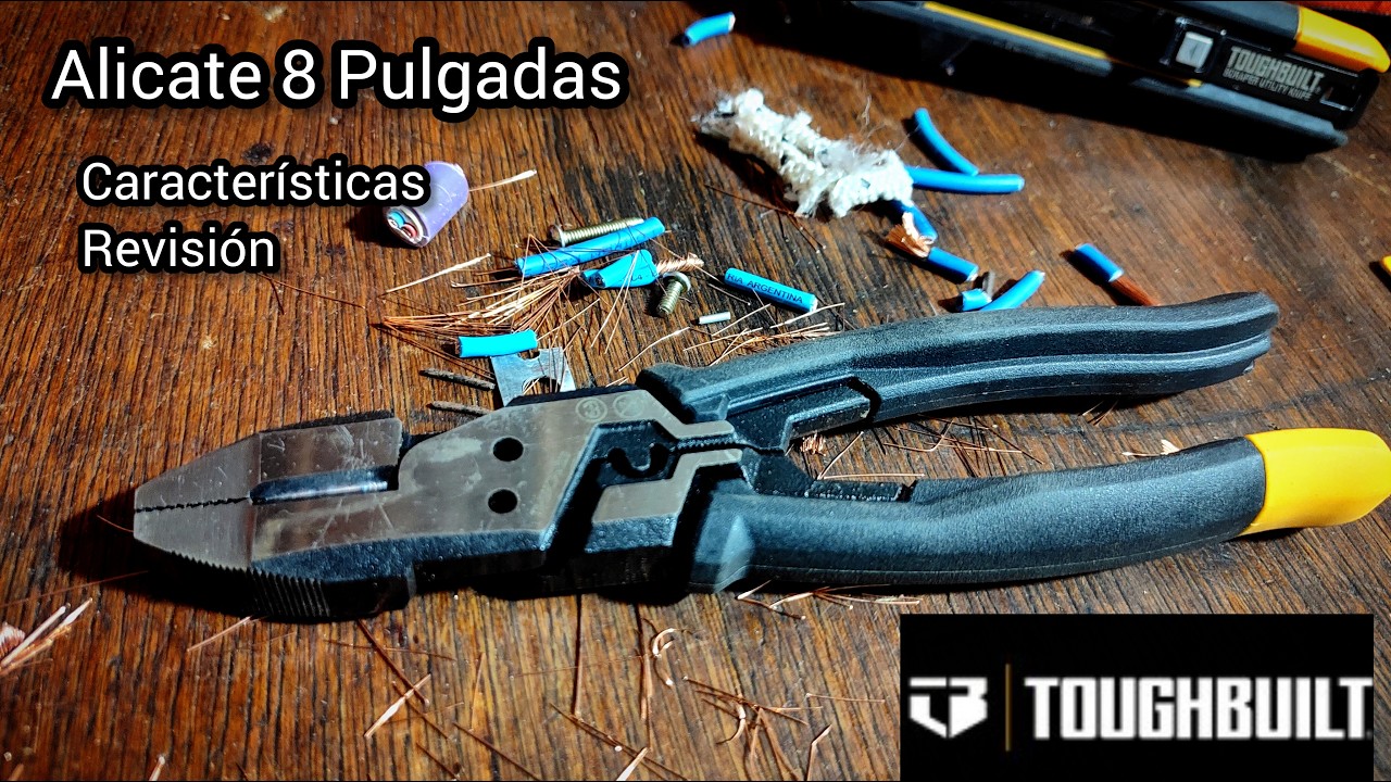Alicate Toughbuilt 8 pulgadas #revision #tools#toughbuilt 