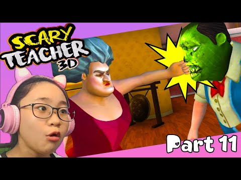 Scary Teacher 3D New Year Festivities - Gameplay Walkthrough Part 11 - Let's Play Scary Teacher 3D!!