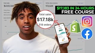 Making $17,183 In 24 Hours With Shopify Dropshipping | Full Breakdown